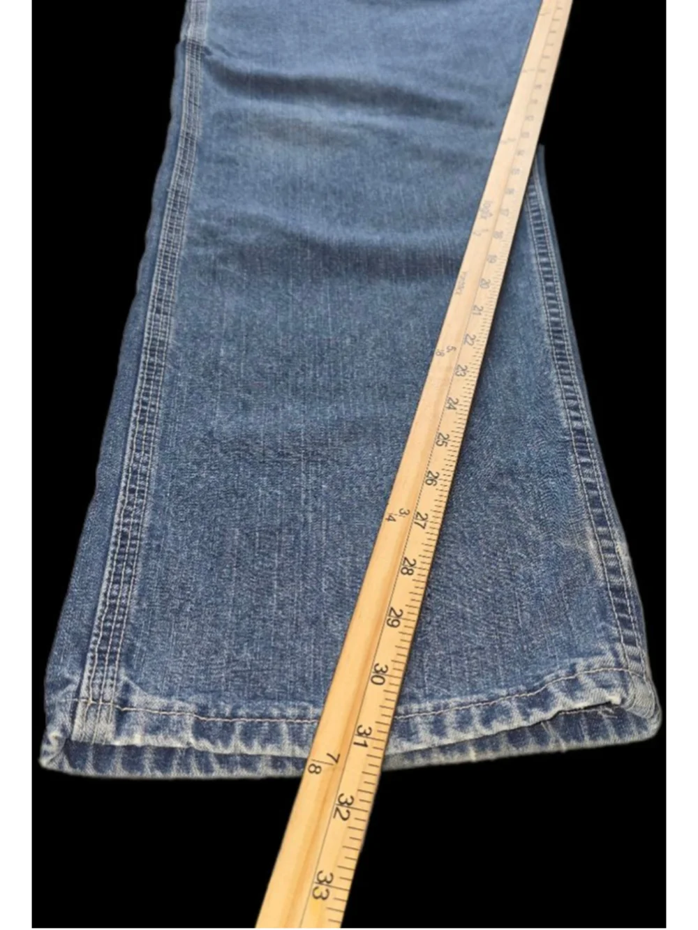 Lee Carpenter Jeans Mens 36x30 Blue Denim Loose Fit Workwear Utility Cotton